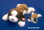 Jumbo Large Saint Bernard Plush Stuffed Animal Toy